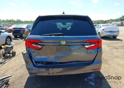 2022 Honda Odyssey Ex-L из США, поврежденный, VIN 5FNRL6H79NB024258